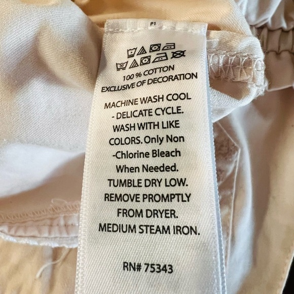 RACHEL ASHWELL - BABY GIRLS SHORTS OVERALLS BLUSH COLOR SIZE 12 MONTHS - Picture 9 of 9